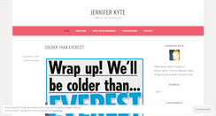 Desktop Screenshot of jennykyte.com